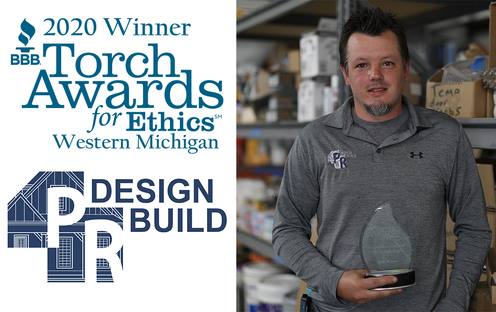 PR Design Build Awarded the 2020 BBB Torch Award for Ethics