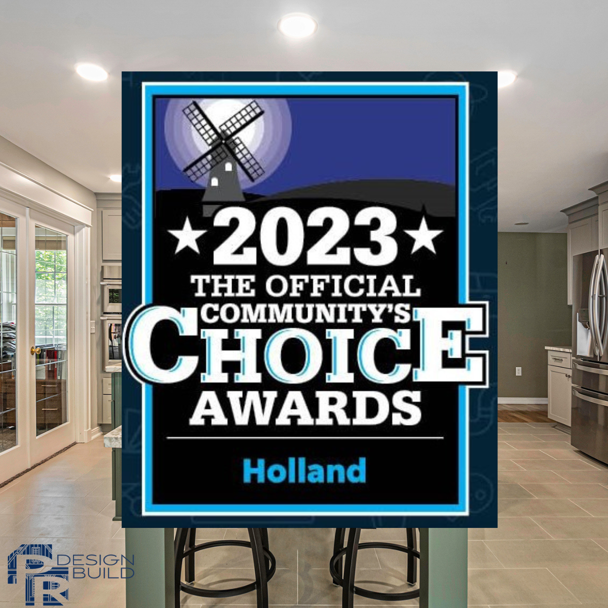 PR Design Build Wins 2023 Official Community Choice Award.