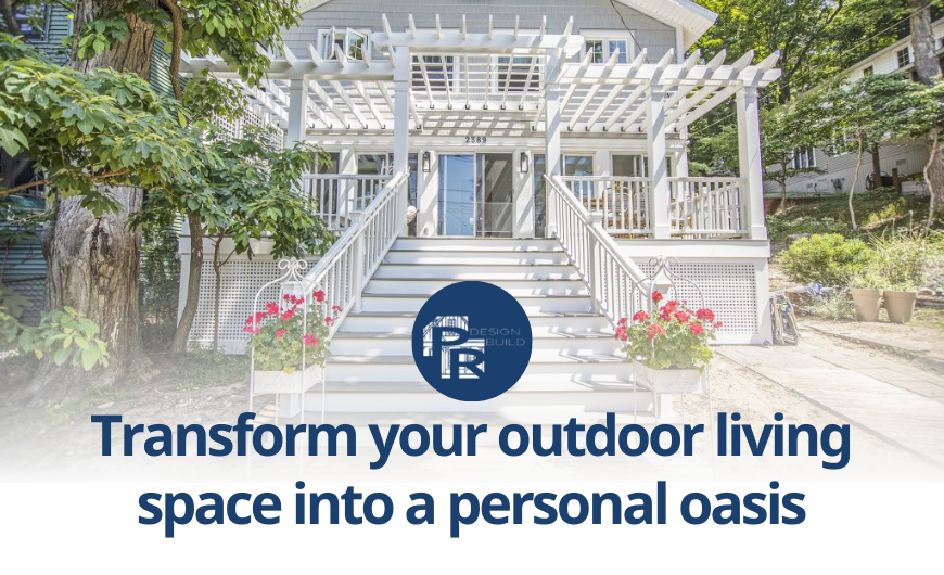 Enhance Your Outdoor Living Space with a Custom Deck from PR Design Build!
