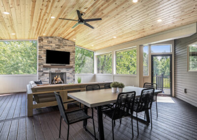 Byron Center covered outdoor retreat