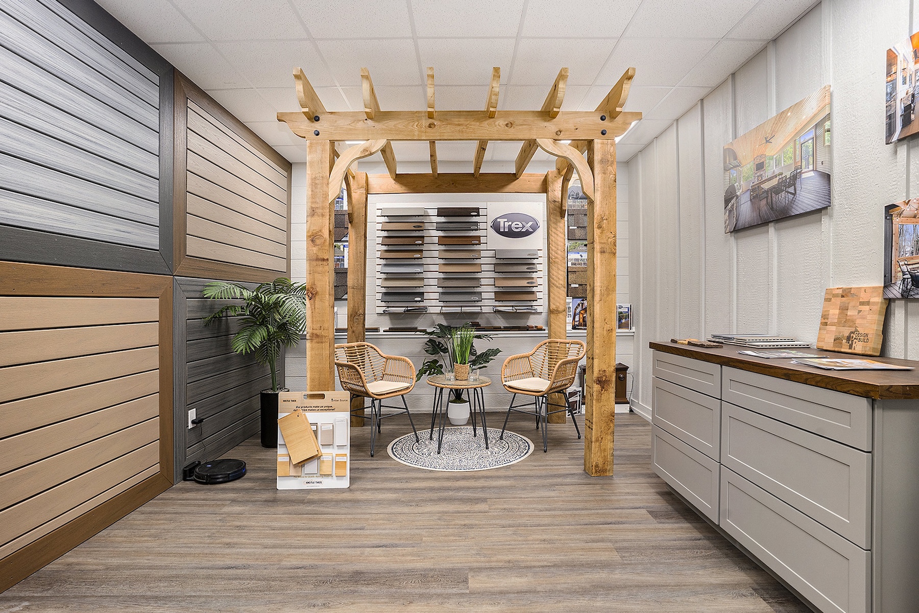Interior finishes and material selections