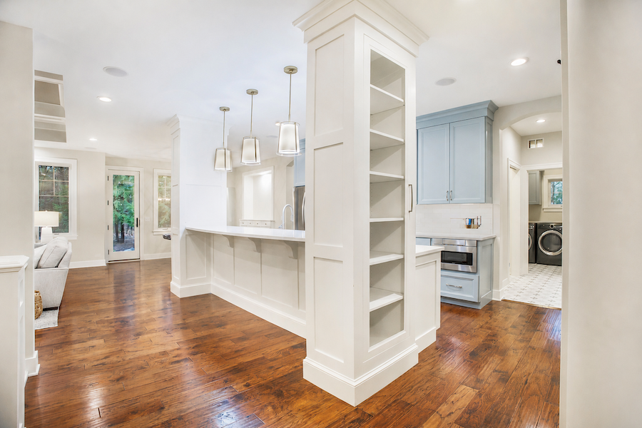 Structural changes during a whole home remodel
